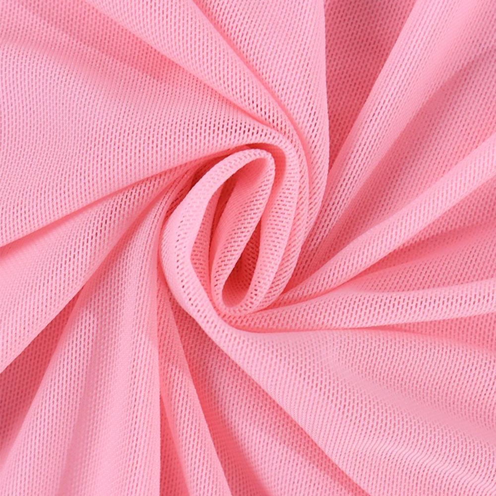 Robe en maille à manches volantes