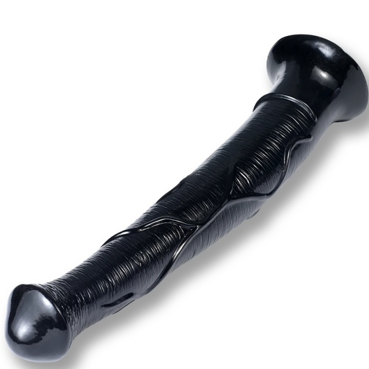 Dildo cheval ventouse noir