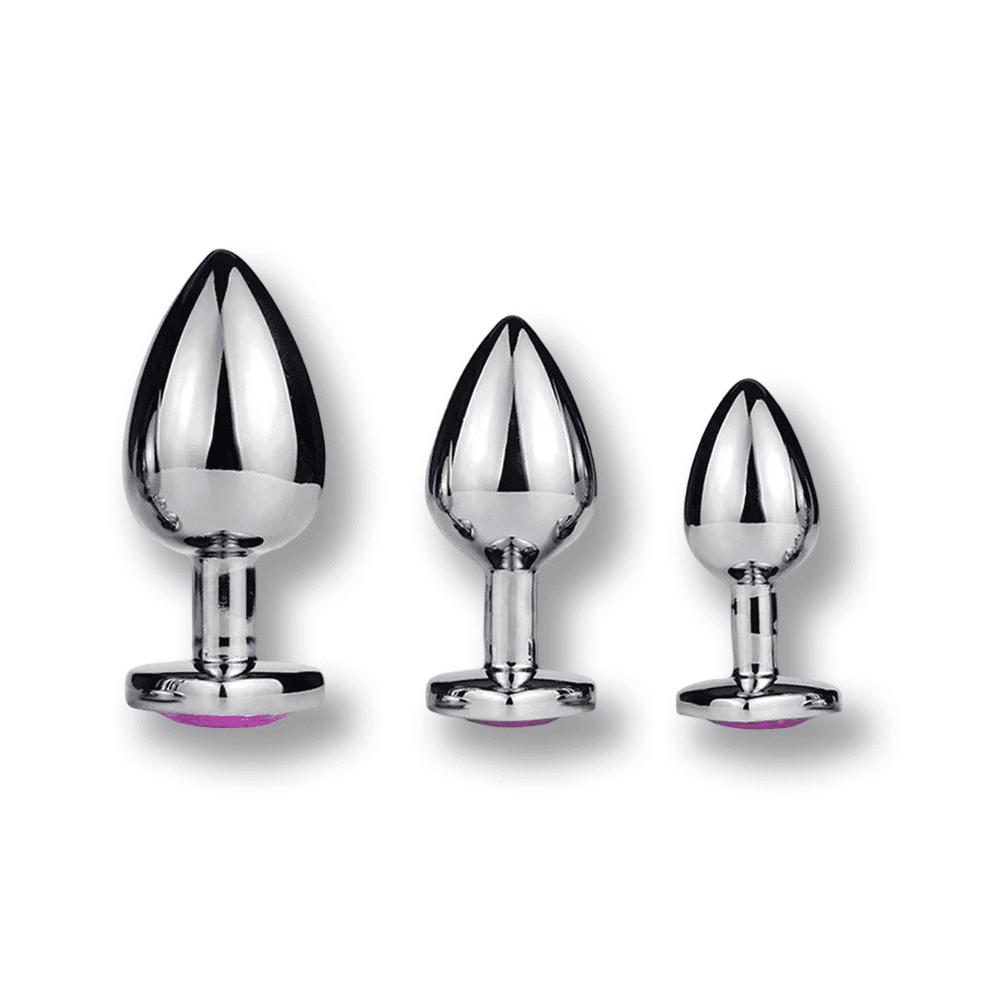 Plug anal métal | Bijou Heart