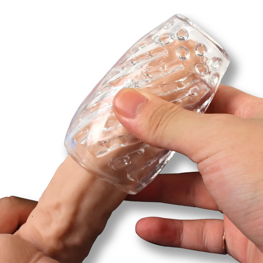 Masturbateur homme transparent | Sextoy pour homme | SissyShop