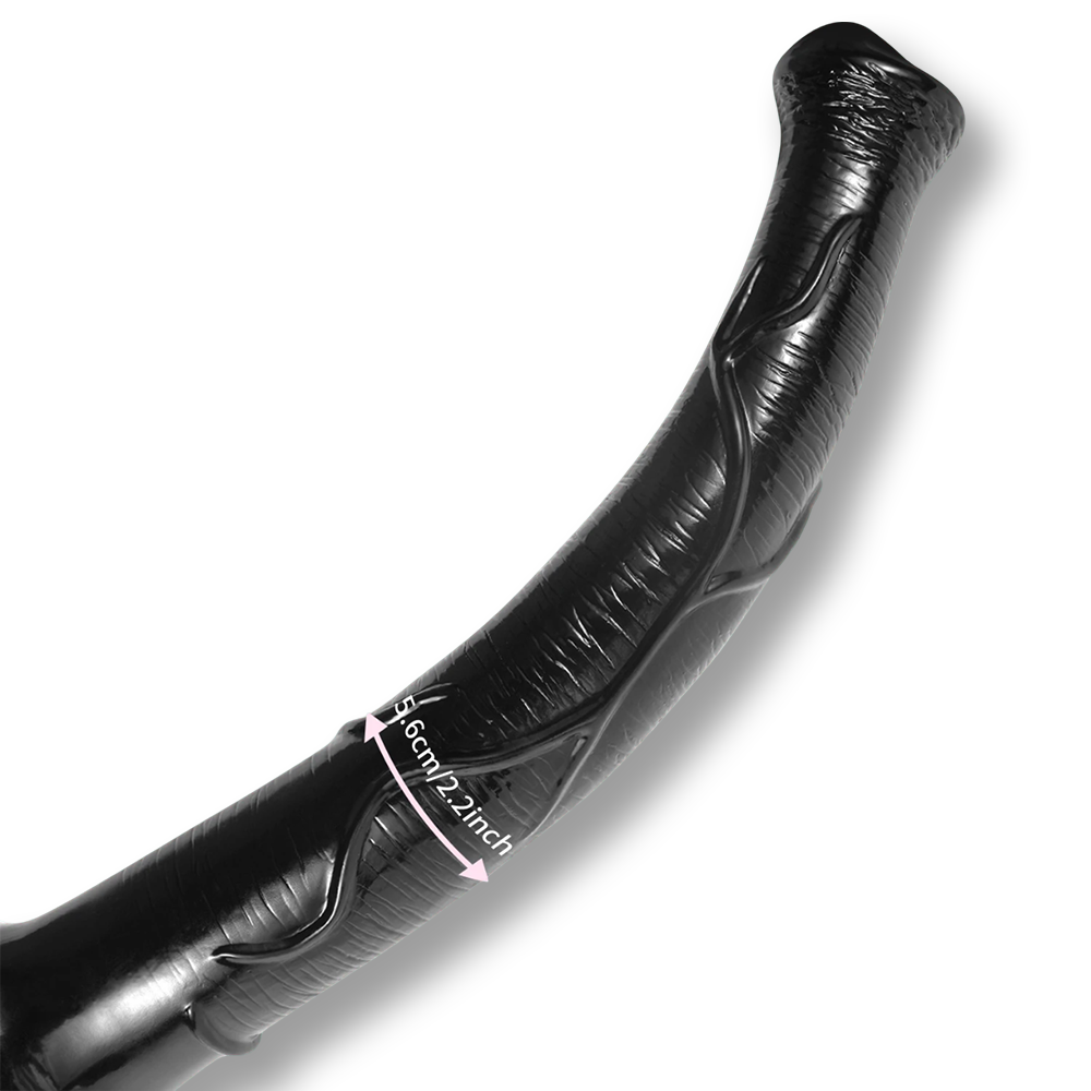 Dildo cheval ventouse noir