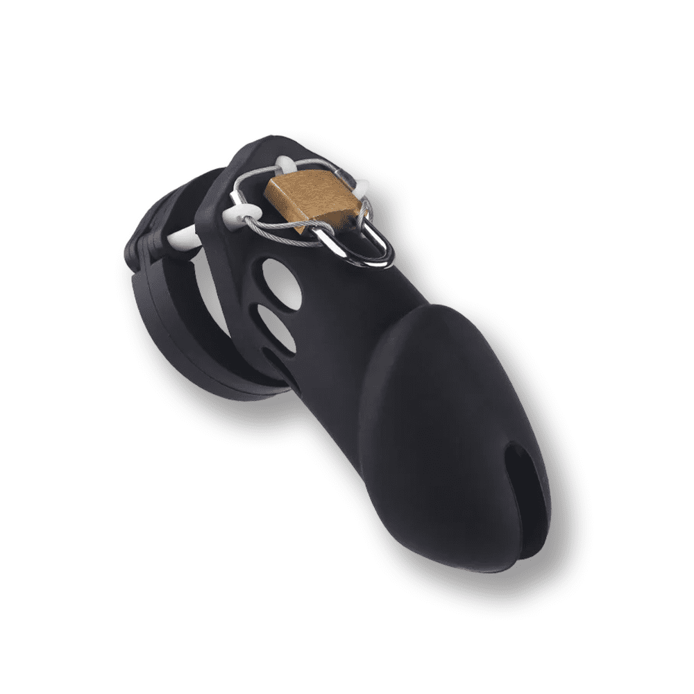 Cage de chasteté en silicone - FlexiLock Grande