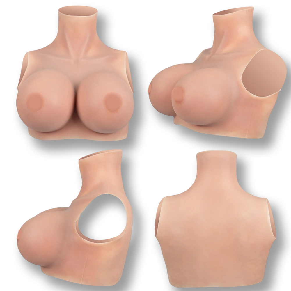 Fausse poitrine silicone – Bonnet A à G