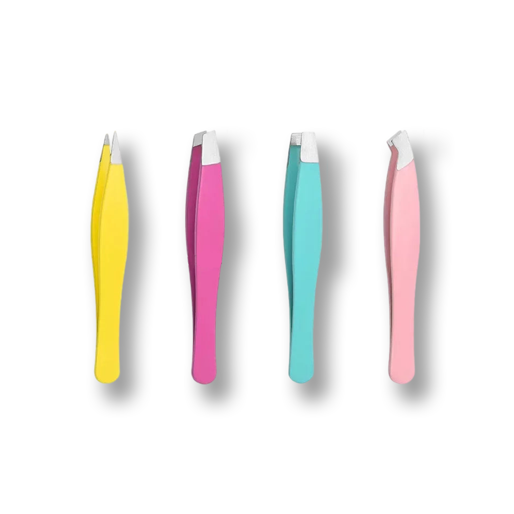 Pince à épiler colorée