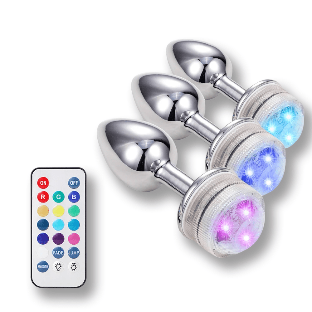 Plug anal lumineux | Plug anal LED | SissyShop