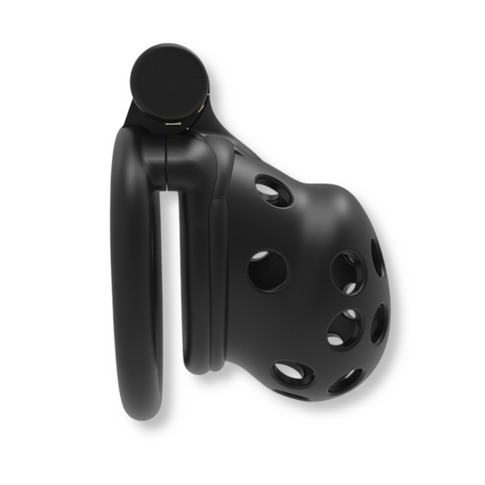 Cage de chasteté plastique cobra perforée