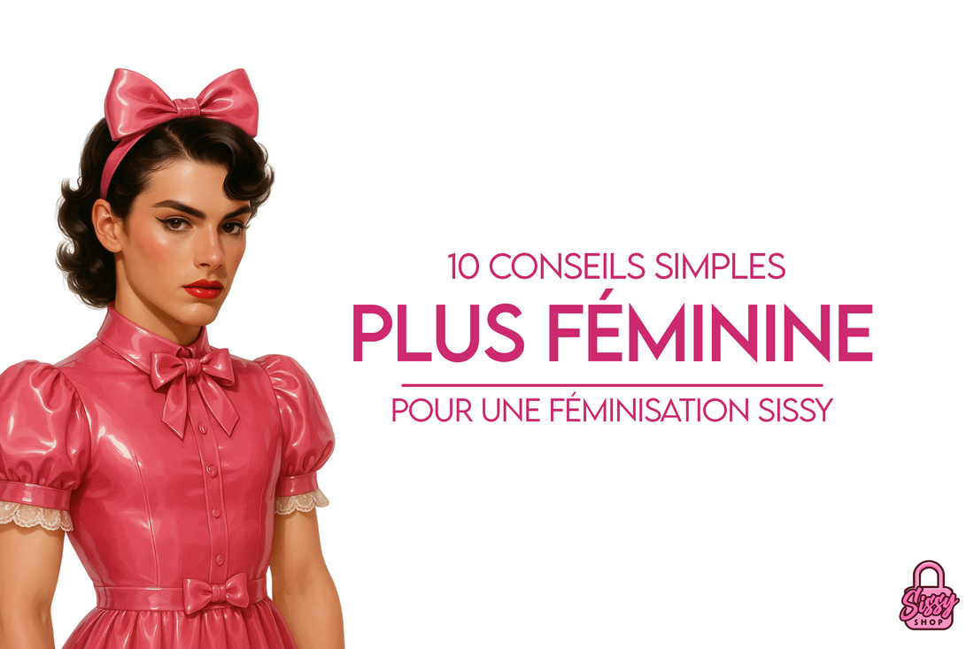 Devenir plus féminine : 10 conseils simples pour une féminisation sissy