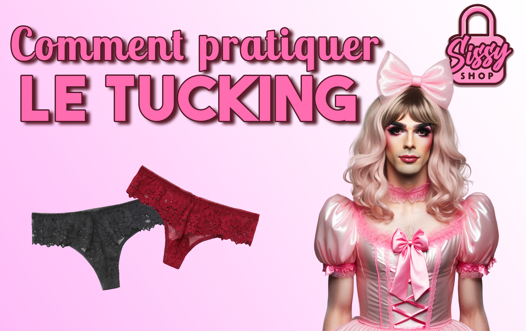 Comment réussir son tucking : astuces pour les personnes transgenre, travesti et sissy