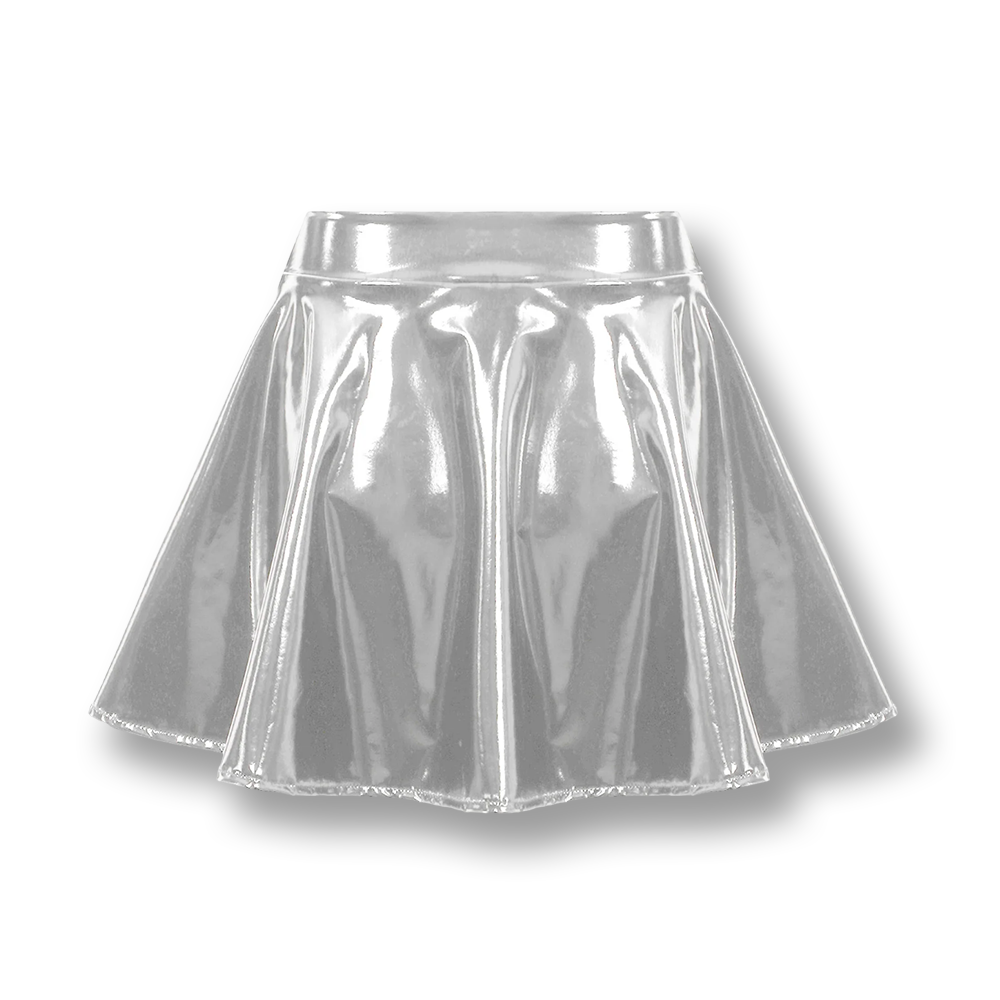 Jupe simili cuir | Patineuse | SissyShop