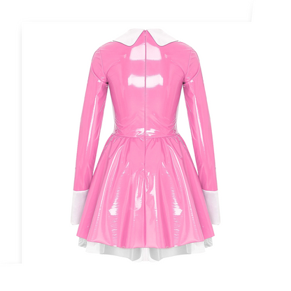 Robe en latex maid - Cosplay Sissy