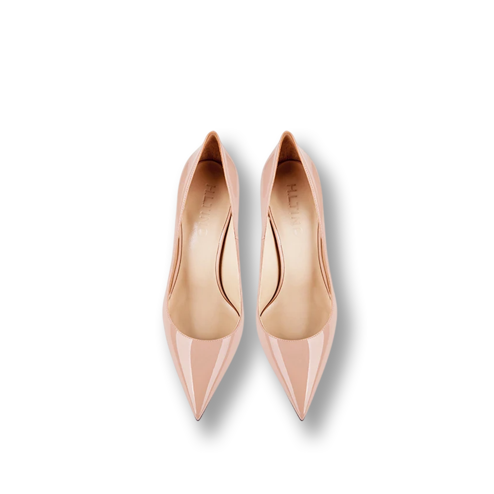Escarpins élégants talons aiguilles 12cm - Beige