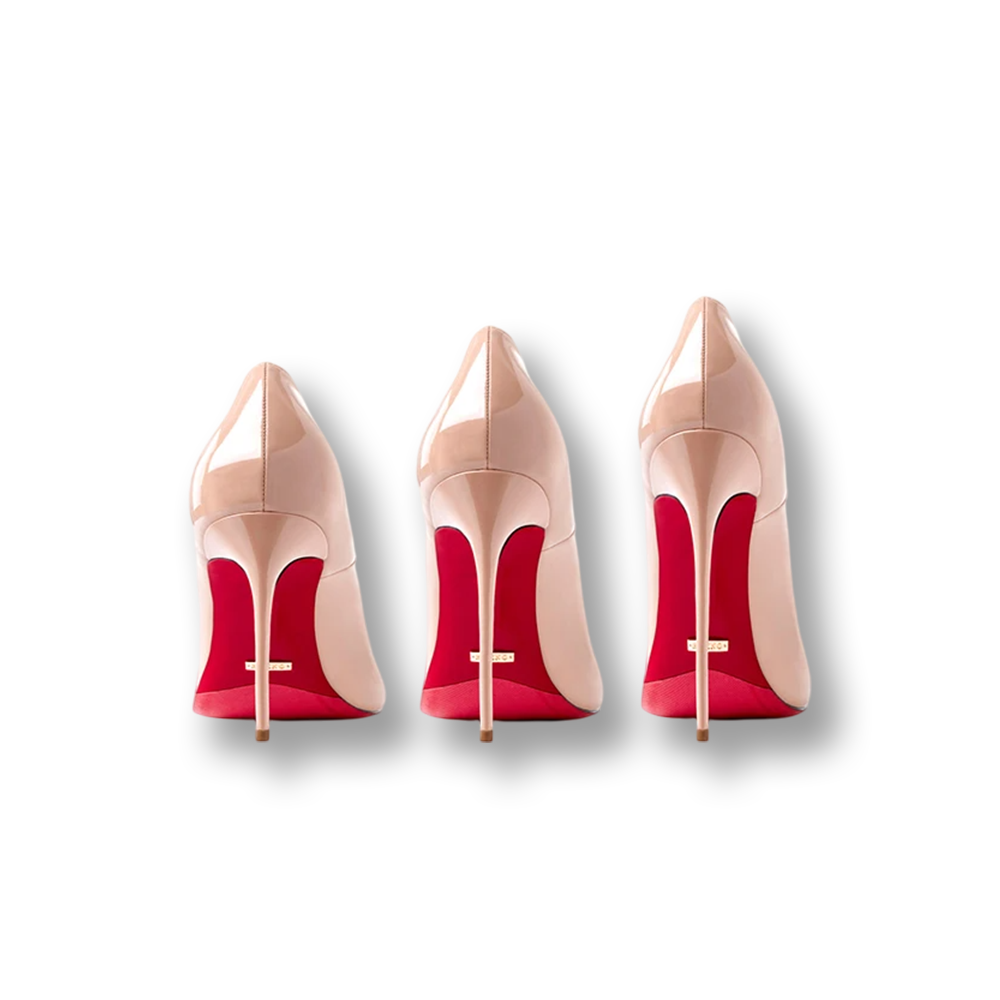Escarpins élégants talons aiguilles 12cm - Beige