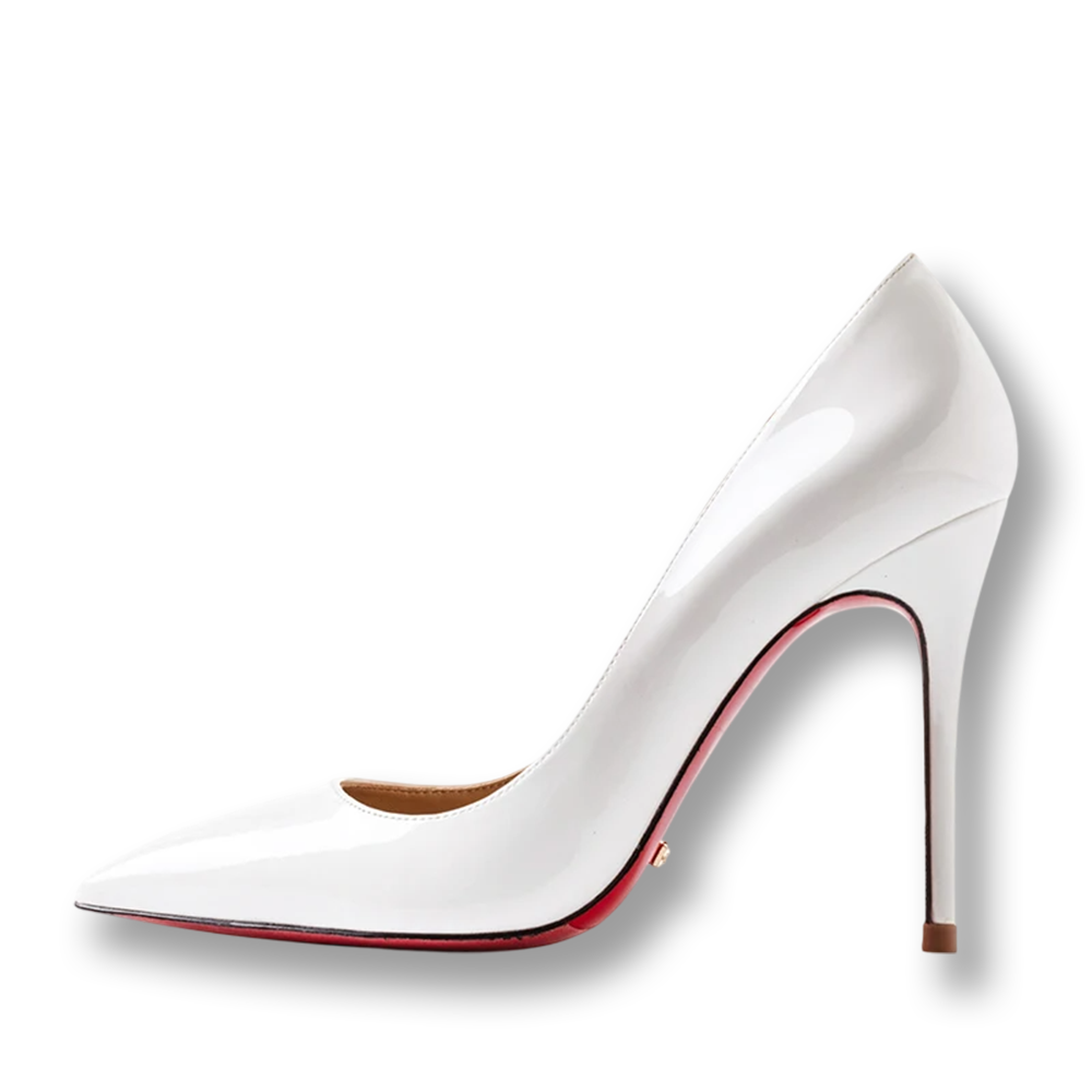 Escarpins élégants talons aiguilles 12cm - Blanc