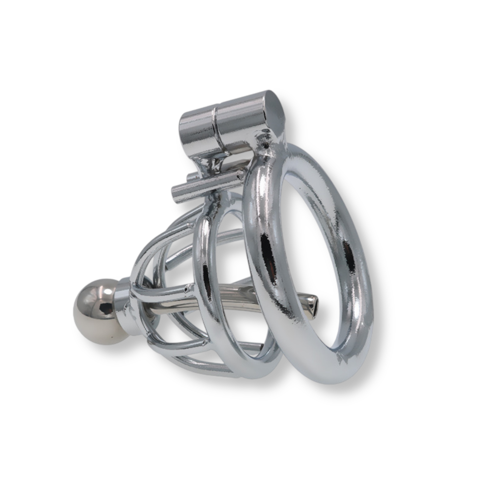 Cage de chasteté métal mini urétrale