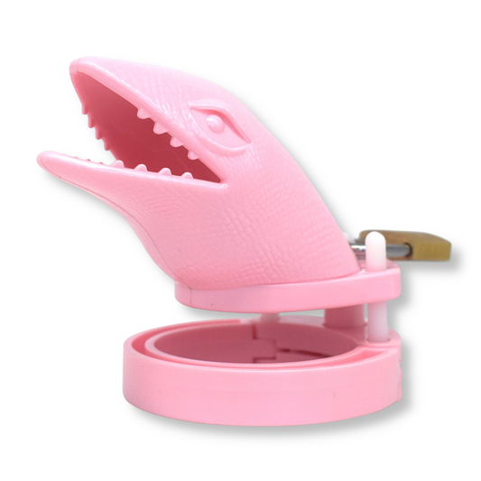 Cage de chasteté plastique fantaisie jaw