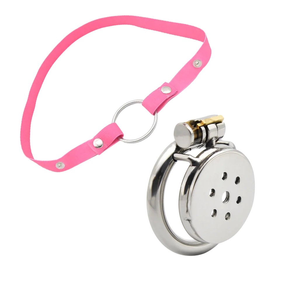 Pack Chasteté Métal & Ceinture