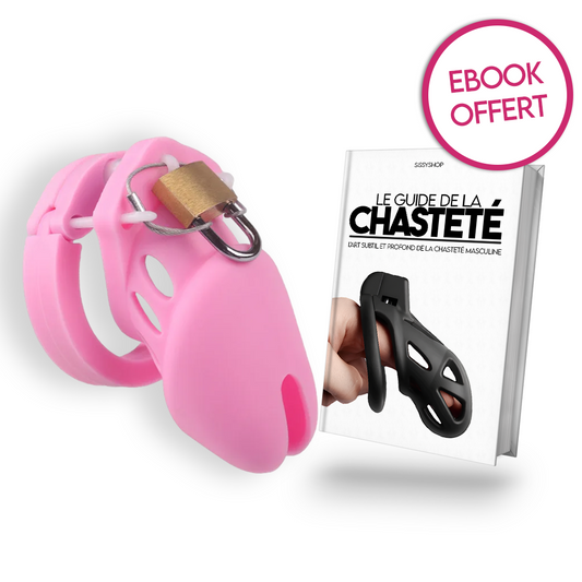 Pack rentrée Débutante – Cage de chasteté Silicone + eBook offert