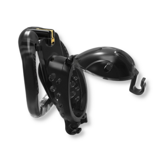 Cage de chasteté plastique crystal surrender