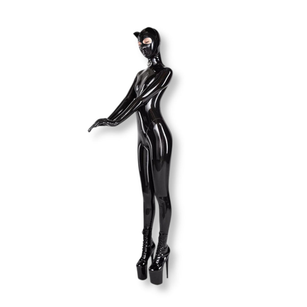 Combinaison latex full body catsuit