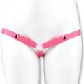 Ceinture de chasteté en cuir PU triple maintien