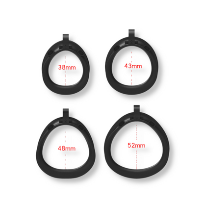 Cage de chasteté plate plastique submission