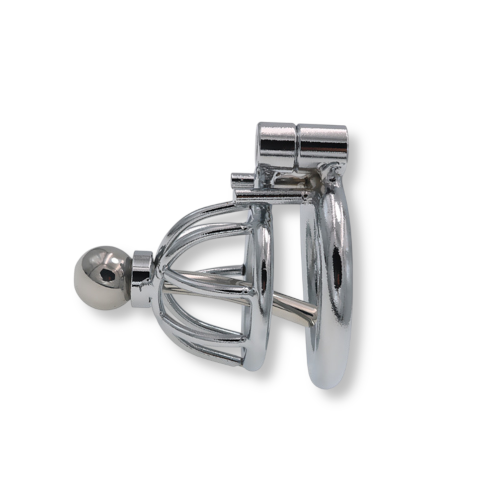 Cage de chasteté métal mini urétrale