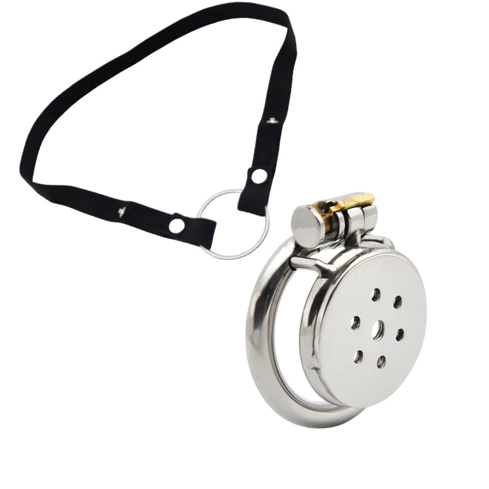 Pack Chasteté Métal & Ceinture