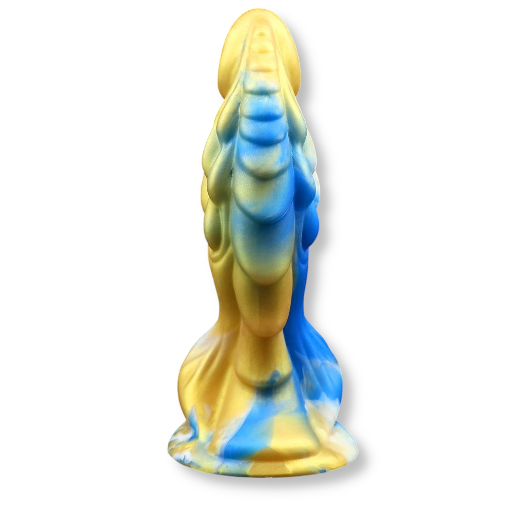 Dragon Dildo Dragon Céleste Doré-Bleu – Fantasy Dildo