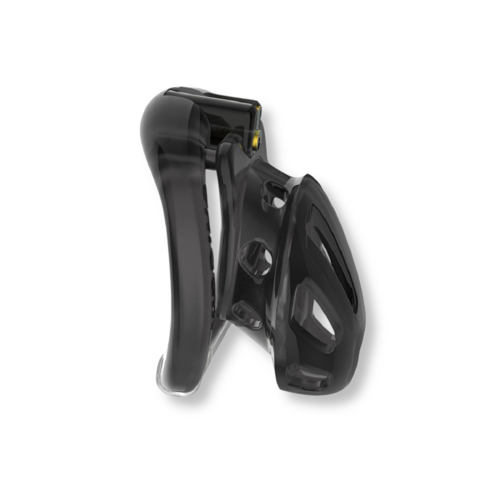 Cage de chasteté plastique obsidienne