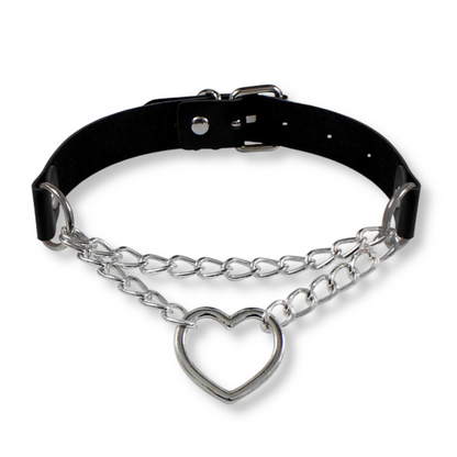Ras du cou, colliers gothiques en cuir, chocker