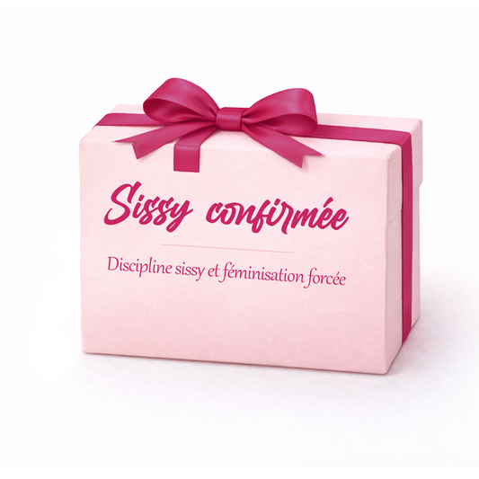 Pack sissy confirmée – discipline sissy et féminisation forcée