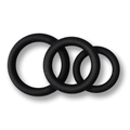 Cockring | Set de 3 pièces en silicone | SissyShop