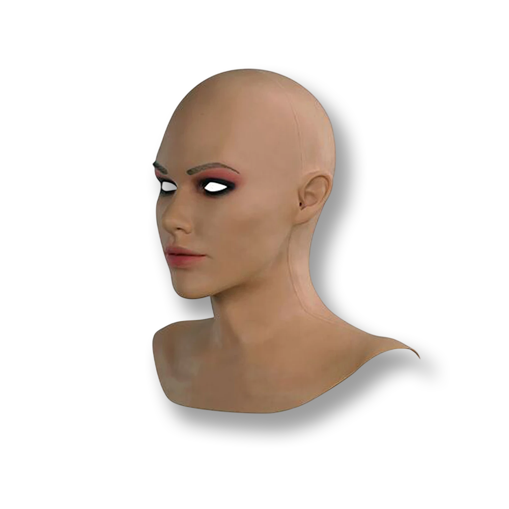 Masque en silicone réaliste femme