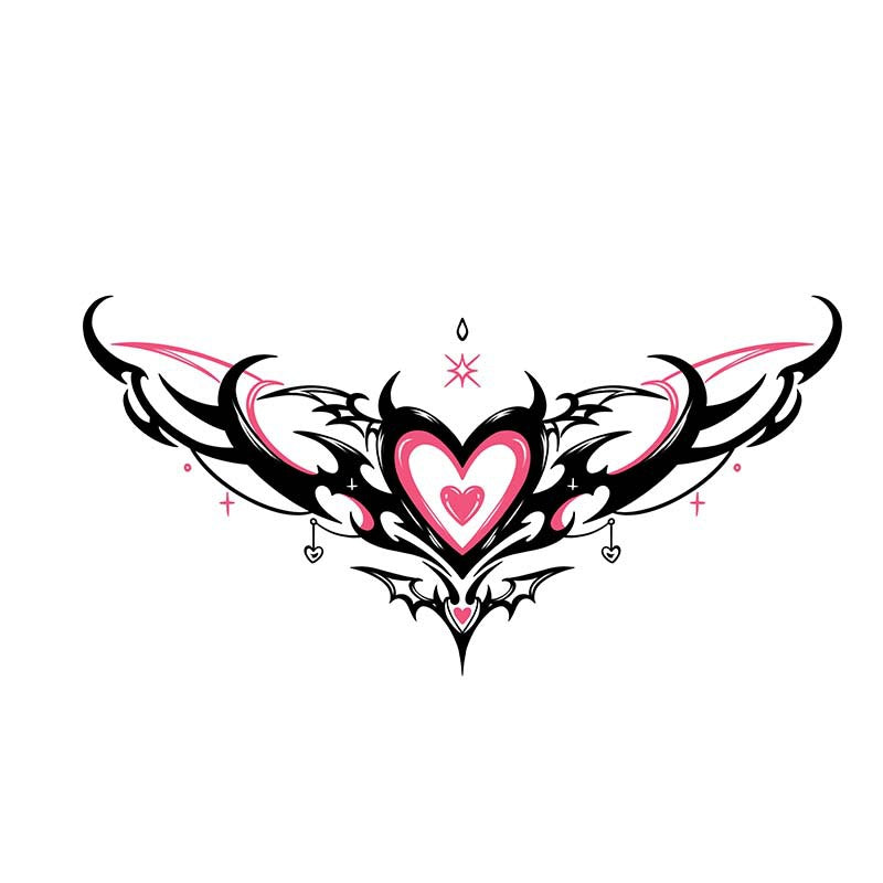 Tatouage sexy éphémère Succube