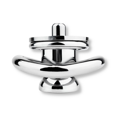 Cage de chasteté plate inversée en métal