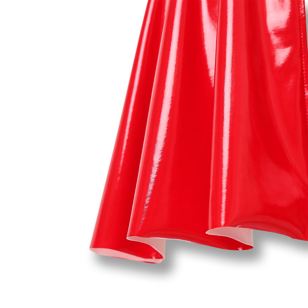 Robe patineuse Wetlook en PU