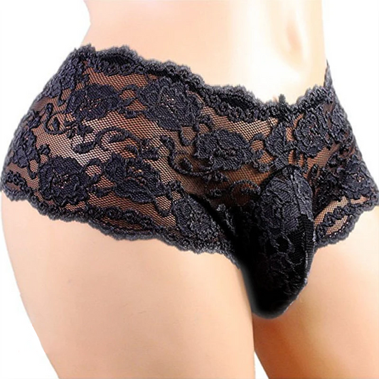 Culotte en dentelle sexy pour sissy