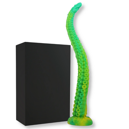 Dildo tentacule géant vert