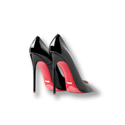 Escarpins élégants talons aiguilles 12cm - Noir