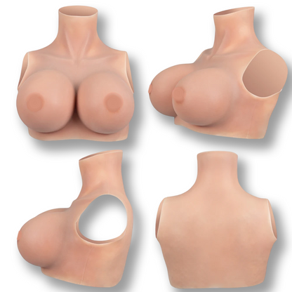 Fausse poitrine silicone – Bonnet A à G