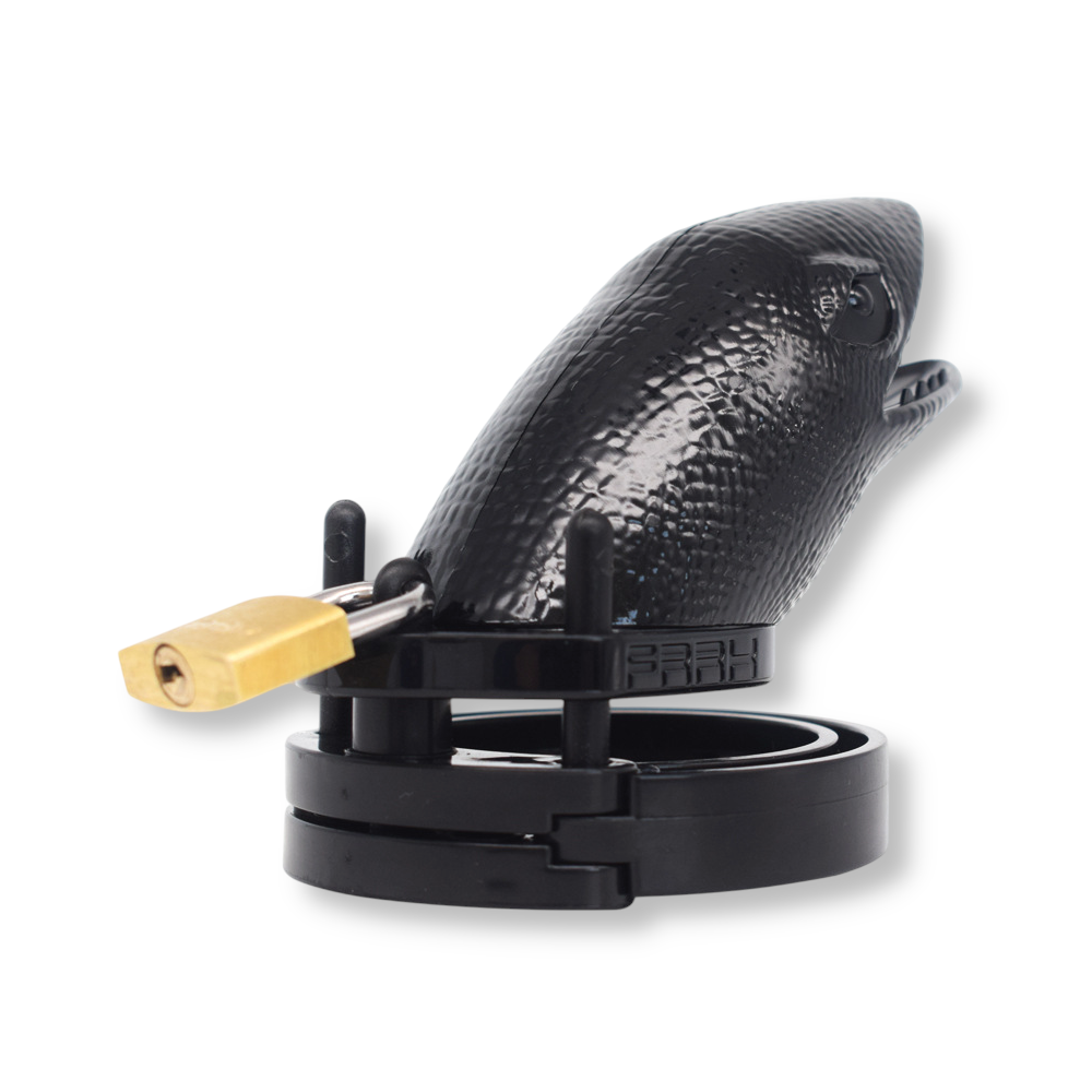 Cage de chasteté plastique fantaisie jaw