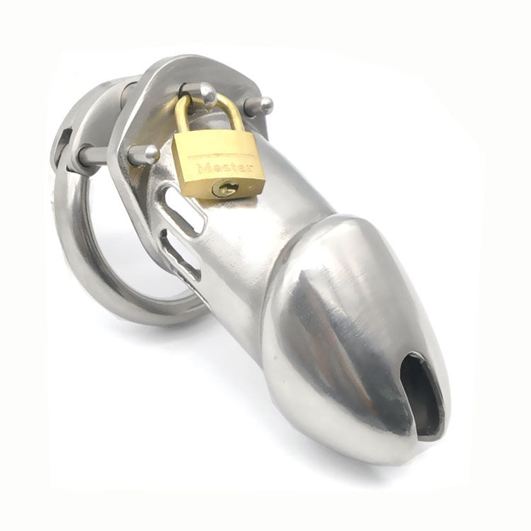 Cage de chasteté Titan en acier inoxydable