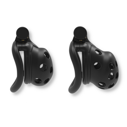 Cage de chasteté plastique cobra perforée