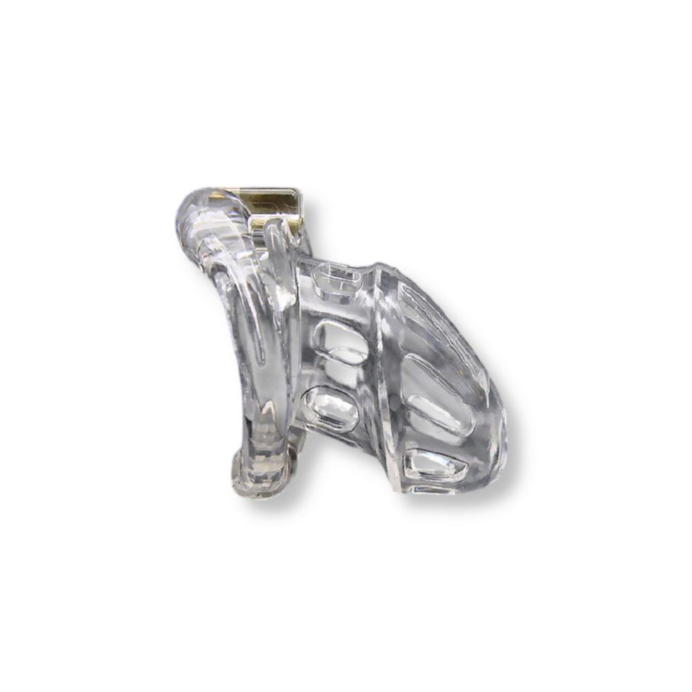 Cage de chasteté plastique obsidienne