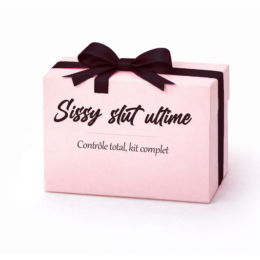 Pack sissy slut ultime – contrôle total, kit complet