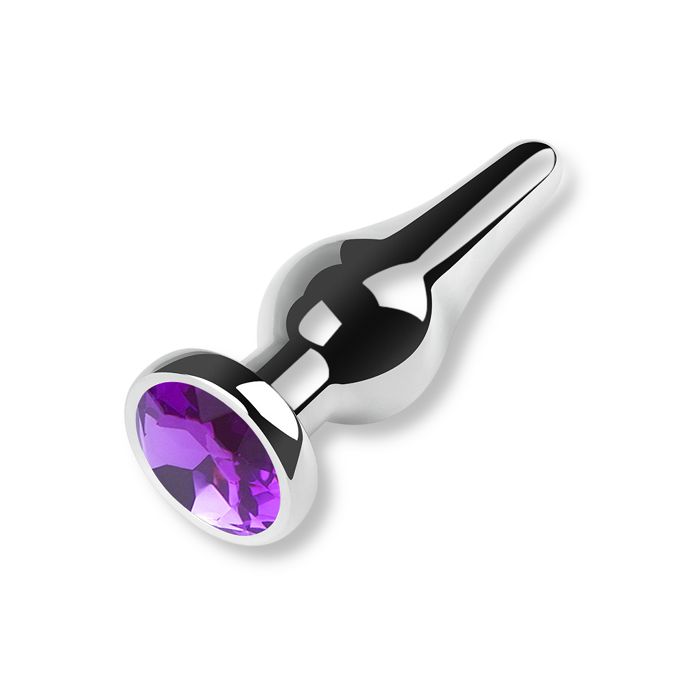 Plug anal long - Diamant (S, M ou L)