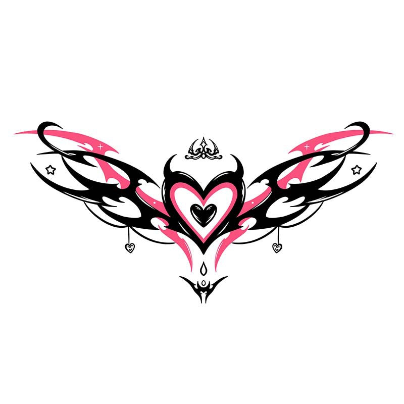 Tatouage sexy éphémère Succube
