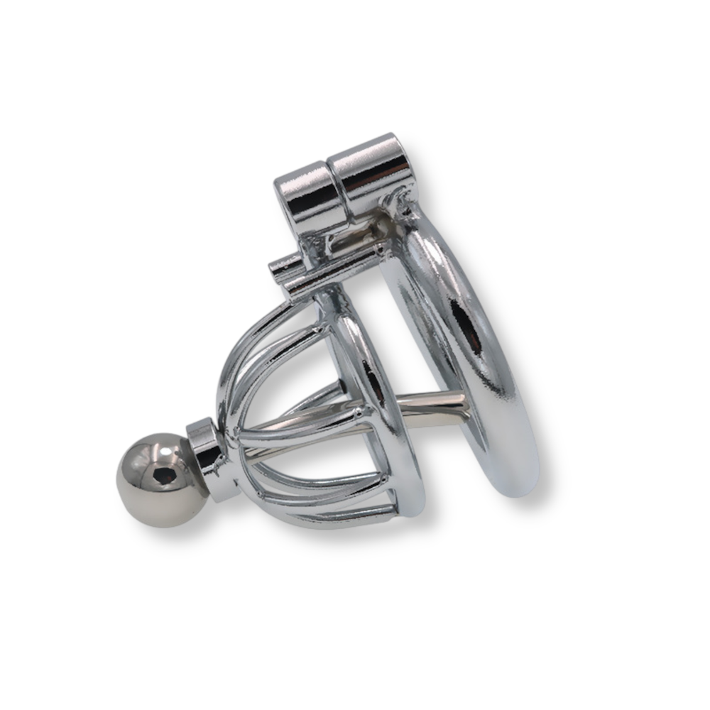 Cage de chasteté métal mini urétrale