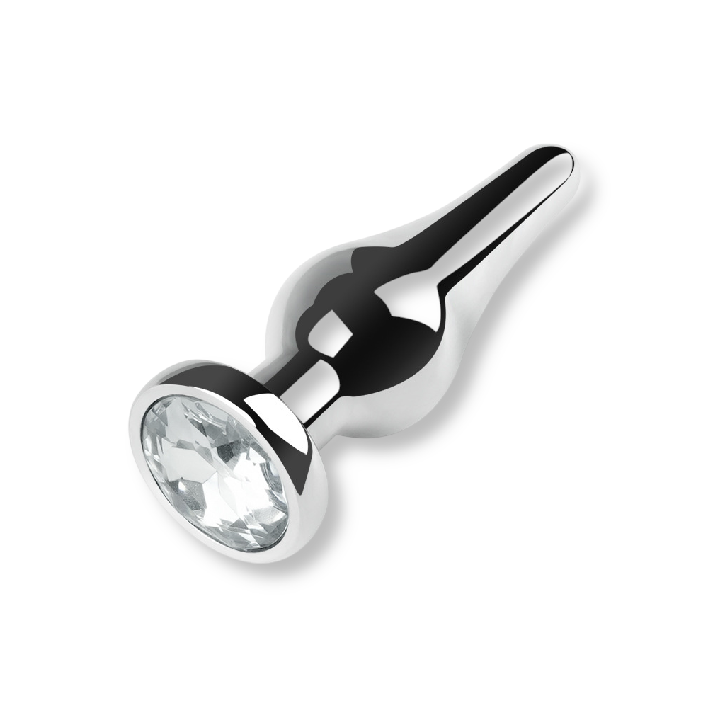 Plug anal long - Diamant (S, M ou L)