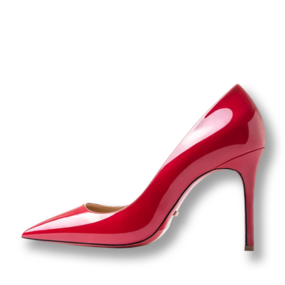 Escarpins élégants talons aiguilles 12cm - Rouge